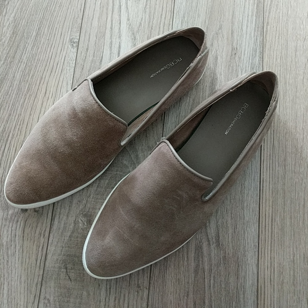 Gently used BCBG Yula women's shoes, cinder, sz 9